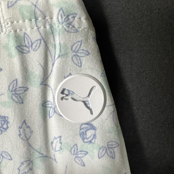 NWT  PUMA PWRSHAPE White Blue Floral  Golf Skort‎ Size Large - Picture 4 of 9